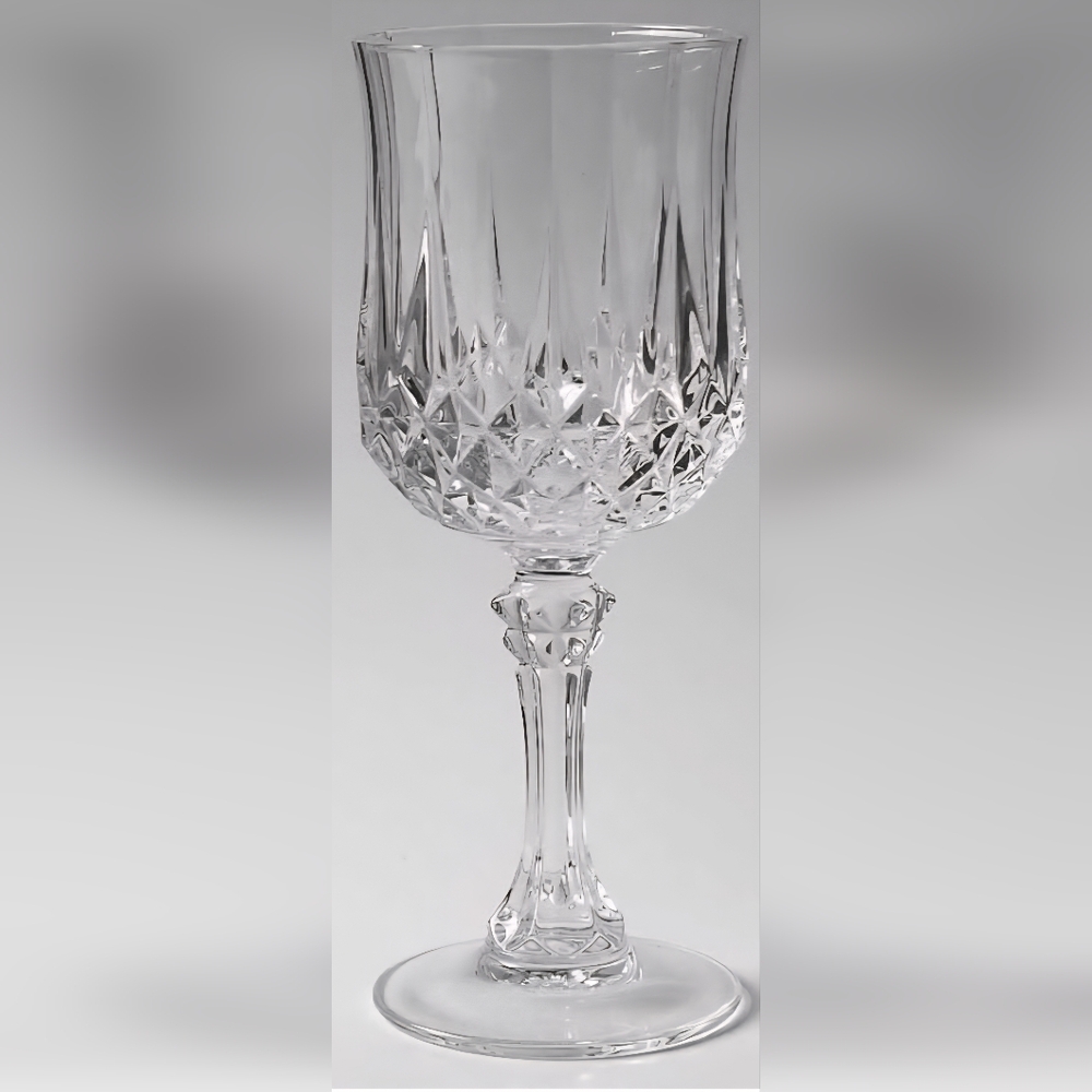 *Cristal D'Arques -Lonhchamp Durand Wine Glasses Set of 6